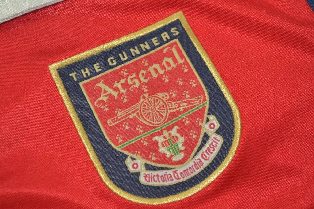 MAILLOT RETRO ARSENAL DOMICILE 1998 VERSION MANCHES LONGUES - Maillot du Monde