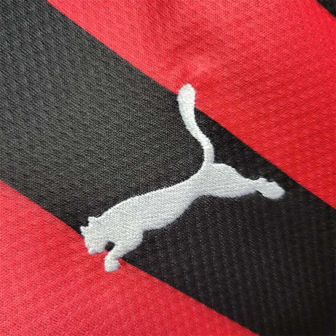 MAILLOT AC MILAN DOMICILE 2022/2023 VERSION MANCHES LONGUES - Maillot du Monde