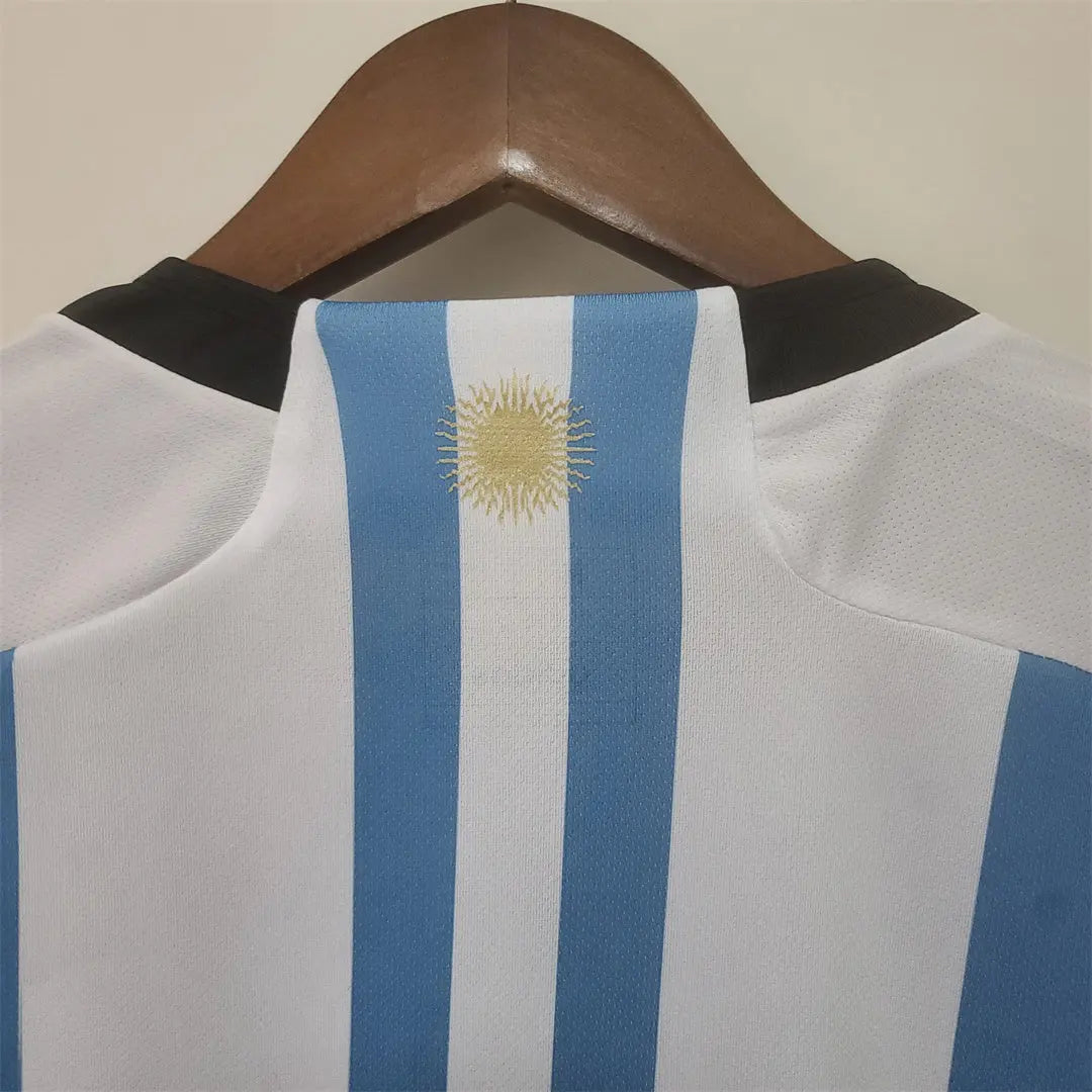 MAILLOT ARGENTINE DOMICILE 2022 VERSION MANCHES LONGUES - Maillot du Monde