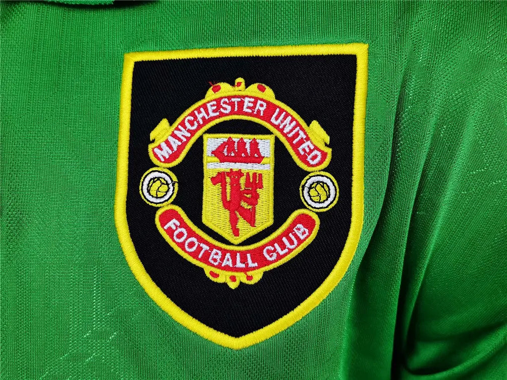 MAILLOT MANCHESTER UNITED EXTÉRIEUR 1992/1994 VERSION MANCHES LONGUES - Maillot du Monde