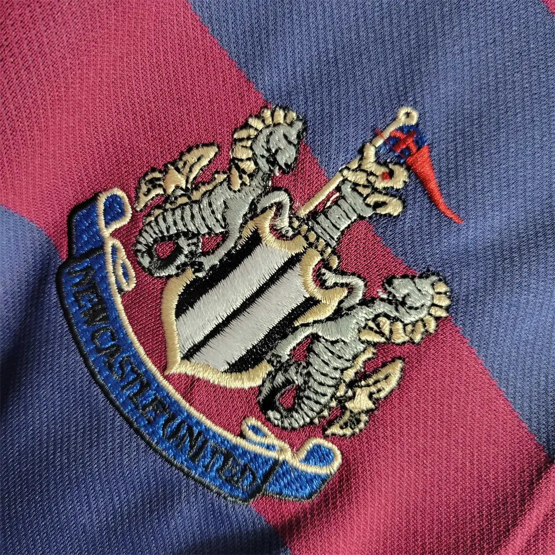 MAILLOT NEWCASTLE EXTÉRIEUR 1995/1996 VERSION MANCHES LONGUES - Maillot du Monde