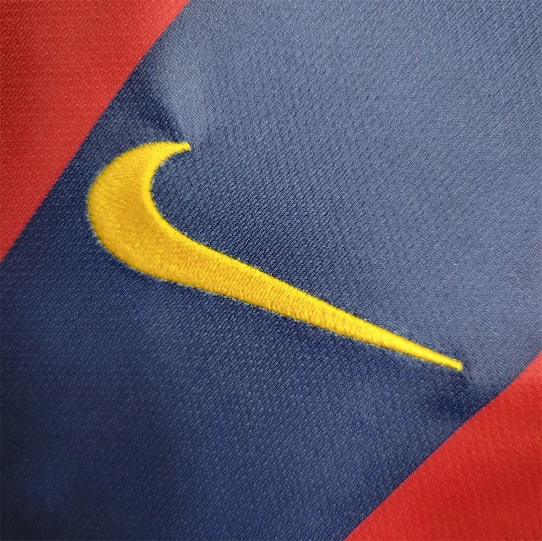 MAILLOT BARCELONE DOMICILE 2014/2015 VERSION MANCHES LONGUES - Maillot du Monde