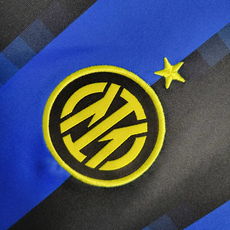 MAILLOT INTER MILAN DOMICILE 2023/2024 VERSION MANCHES LONGUES - Maillot du Monde