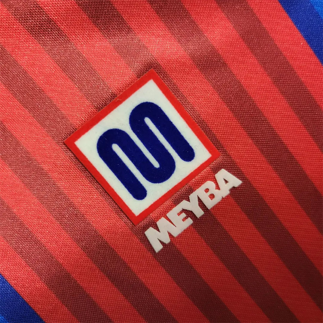 MAILLOT BARCELONE DOMICILE 1991/1992 VERSION MANCHES LONGUES - Maillot du Monde