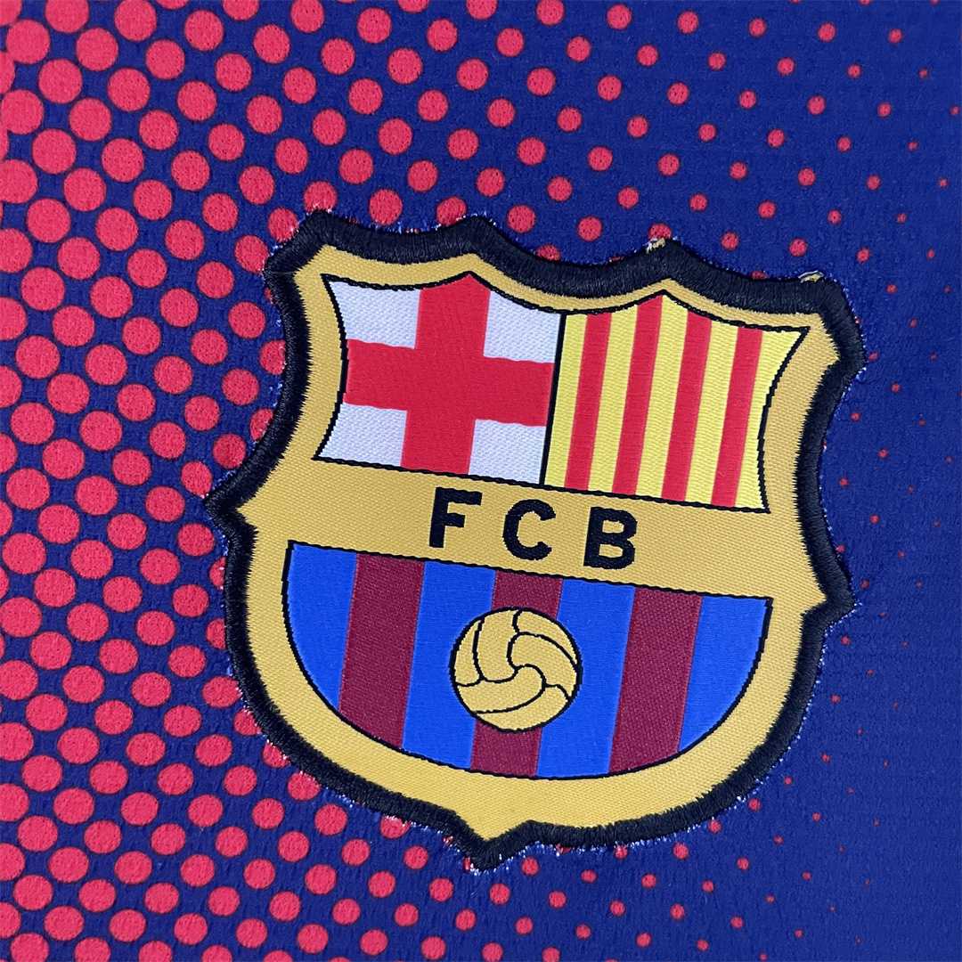 MAILLOT BARCELONE DOMICILE 2012/2013 VERSION MANCHES LONGUES - Maillot du Monde