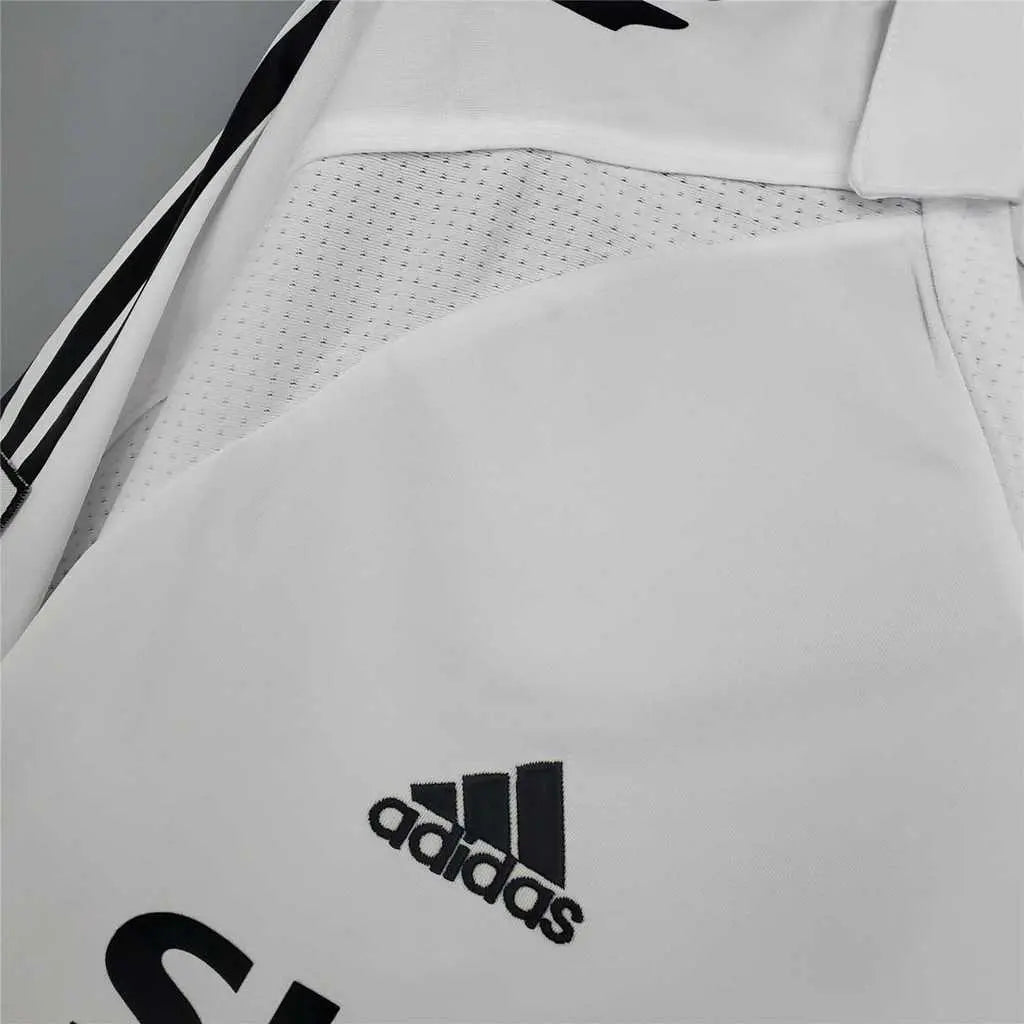 MAILLOT RÉAL MADRID DOMICILE 2005/2006 VERSION MANCHES LONGUES - Maillot du Monde