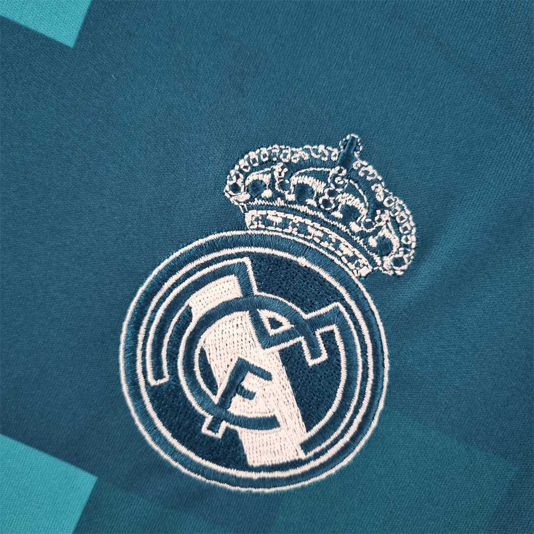 MAILLOT REAL MADRID EXTÉRIEUR 2017/2018 VERSION MANCHES LONGUES - Maillot du Monde