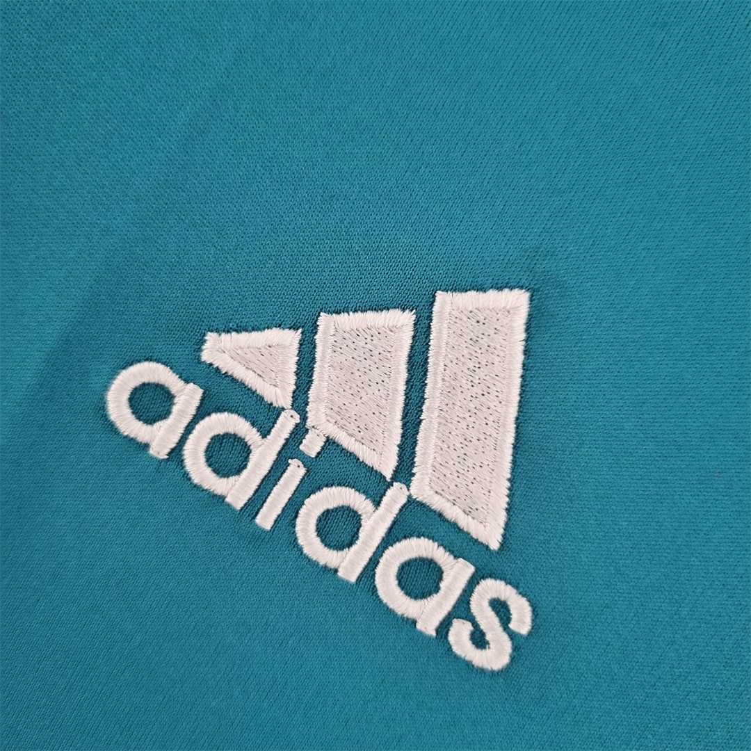 MAILLOT REAL MADRID EXTÉRIEUR 2017/2018 VERSION MANCHES LONGUES - Maillot du Monde