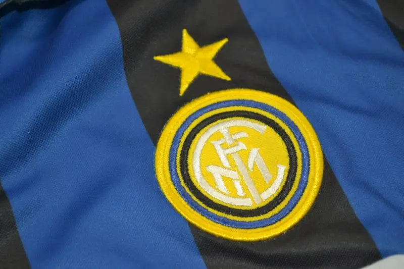 MAILLOT RETRO INTER MILAN DOMICILE 1998/1999 VERSION MANCHES LONGUES - Maillot du Monde