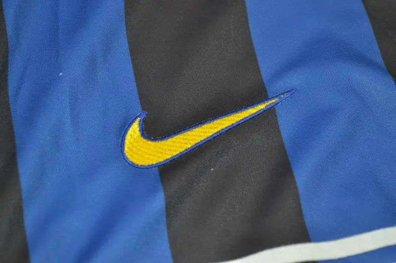 MAILLOT RETRO INTER MILAN DOMICILE 1998/1999 VERSION MANCHES LONGUES - Maillot du Monde