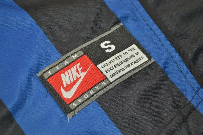 MAILLOT RETRO INTER MILAN DOMICILE 1998/1999 VERSION MANCHES LONGUES - Maillot du Monde