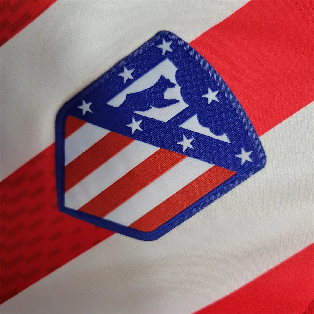 MAILLOT ATLETICO MADRID DOMICILE 2023/2024 VERSION MANCHES LONGUES - Maillot du Monde