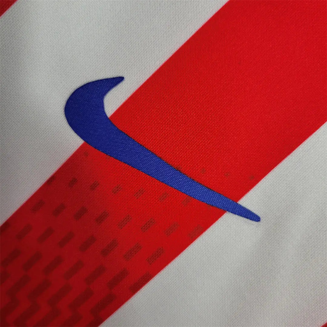MAILLOT ATLETICO MADRID DOMICILE 2023/2024 VERSION MANCHES LONGUES - Maillot du Monde