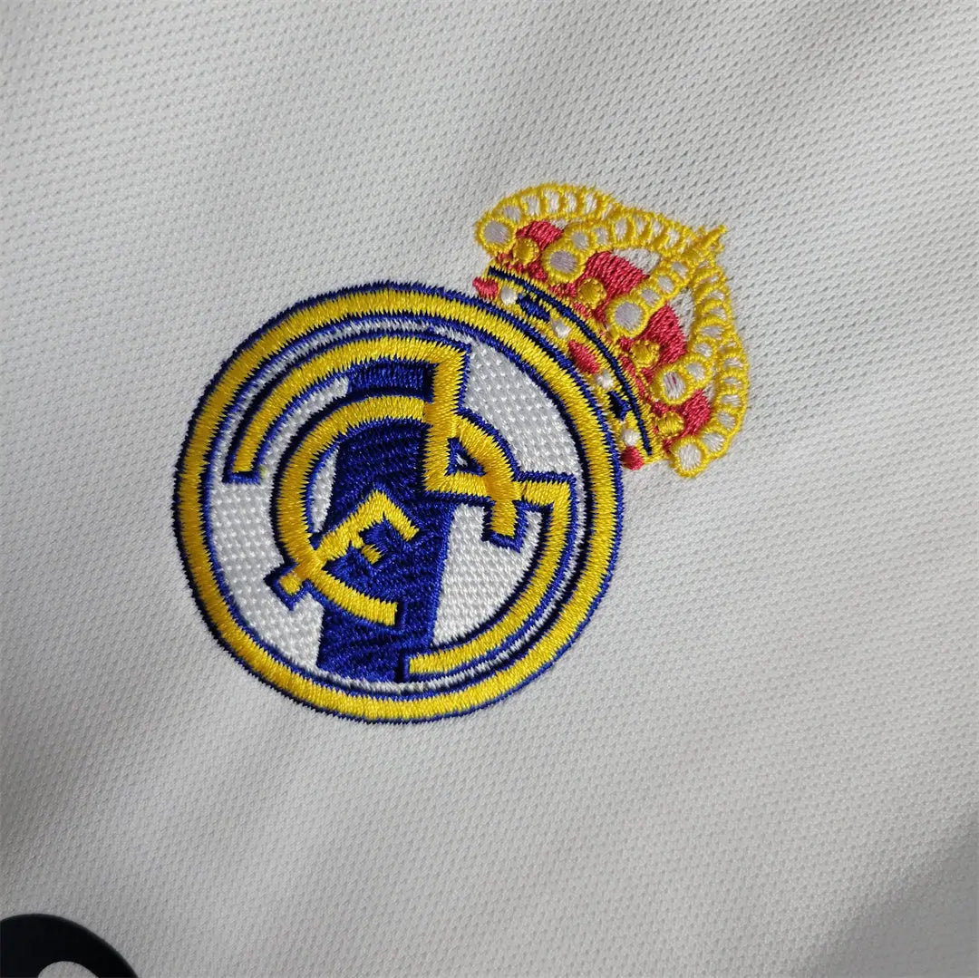 MAILLOT REAL MADRID DOMICILE 2023/2024 VERSION MANCHES LONGUES - Maillot du Monde