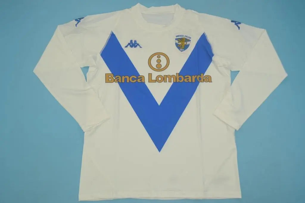 MAILLOT RETRO BRESCIA EXTÉRIEUR 2003/2004  VERSION MANCHES LONGUES - Maillot du Monde