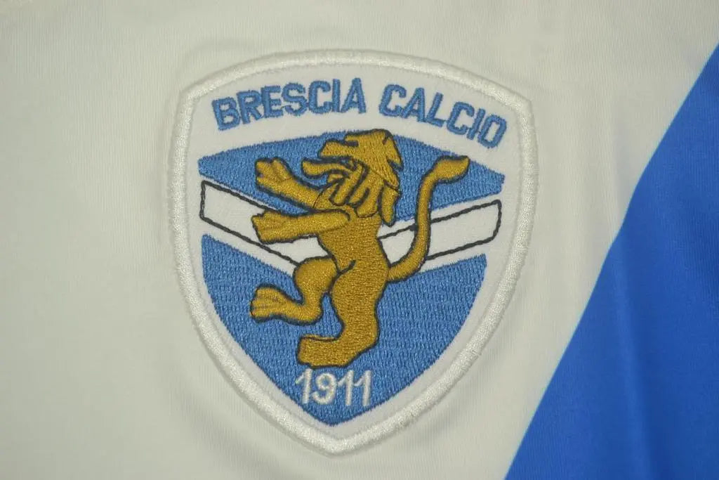 MAILLOT RETRO BRESCIA EXTÉRIEUR 2003/2004  VERSION MANCHES LONGUES - Maillot du Monde
