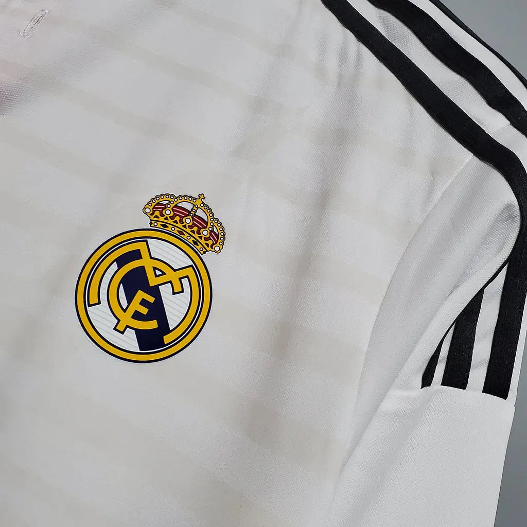 MAILLOT REAL MADRID DOMICILE 2014/2015 VERSION MANCHES LONGUES - Maillot du Monde