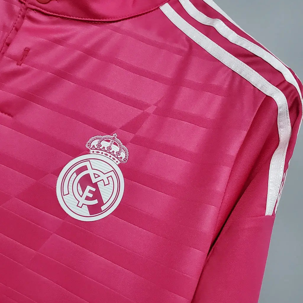 MAILLOT REAL MADRID EXTÉRIEUR 2014/2015 VERSION MANCHES LONGUES - Maillot du Monde