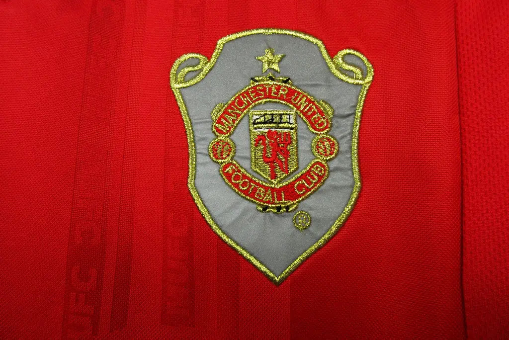 MAILLOT MANCHESTER UNITED DOMICILE 1999/2000 VERSION MANCHES LONGUES - Maillot du Monde