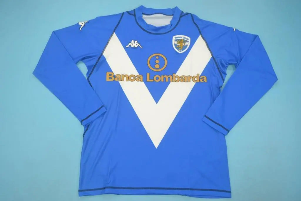 MAILLOT RETRO BRESCIA DOMICILE 2003/2004 VERSION MANCHES LONGUES - Maillot du Monde