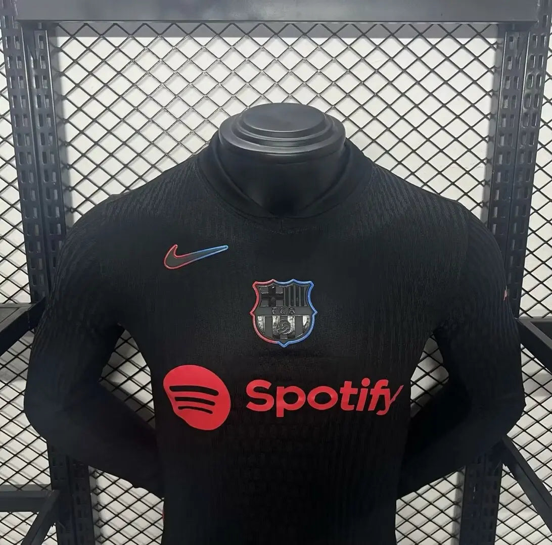 MAILLOT BARCELONE EXTÉRIEUR 2014/2025 VERSION MANCHES LONGUES - Maillot du Monde