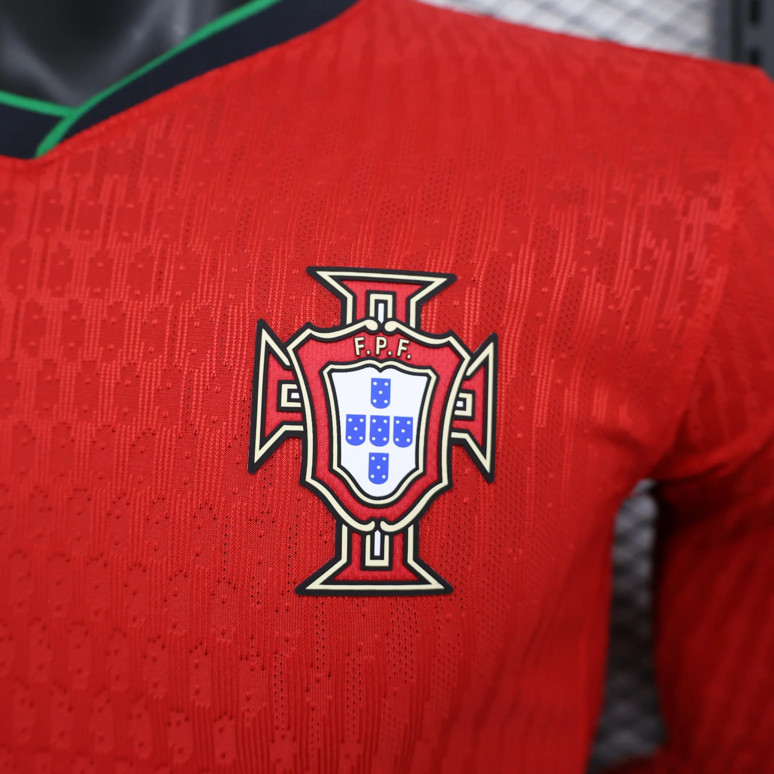 MAILLOT PORTUGAL DOMICILE 2024 VERSION MANCHES LONGUES - Maillot du Monde