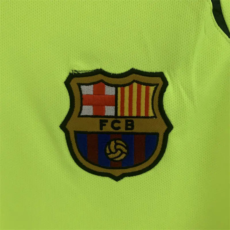 MAILLOT BARCELONE EXTÉRIEUR 2005/2006 VERSION MANCHES LONGUES - Maillot du Monde
