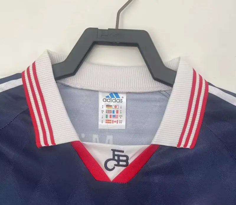MAILLOT BAYERN MUNICH DOMICILE 1997/1998 VERSION MANCHES LONGUES - Maillot du Monde