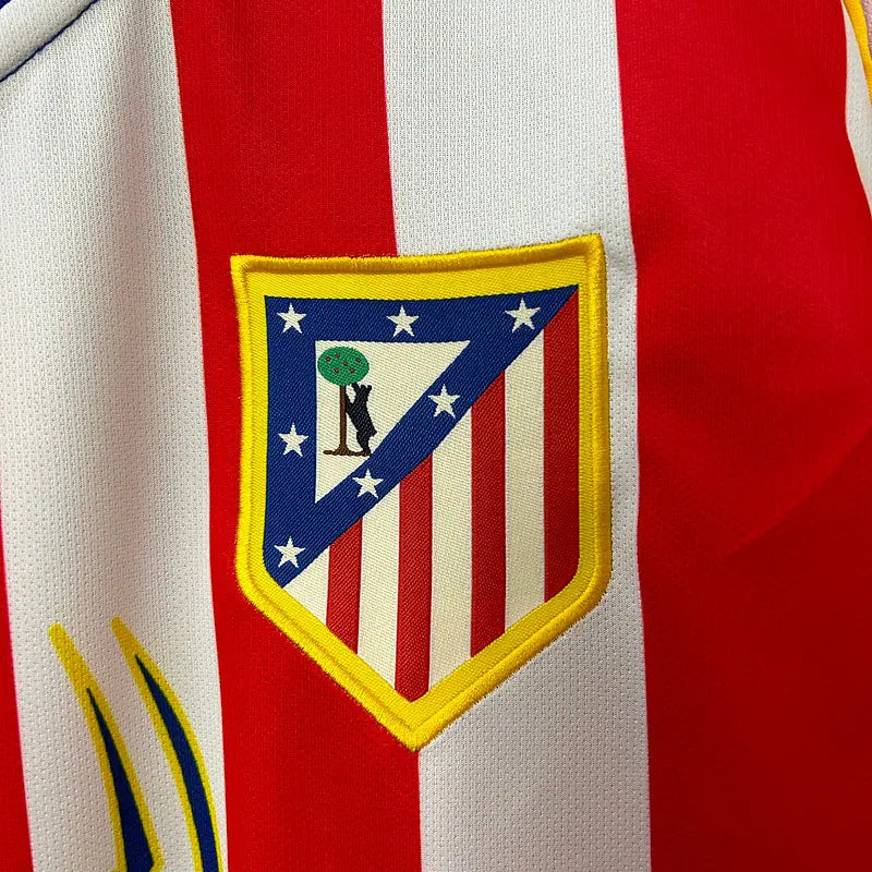 MAILLOT ATLETICO MADRID DOMICILE 2004/2005 VERSION MANCHES LONGUES - Maillot du Monde