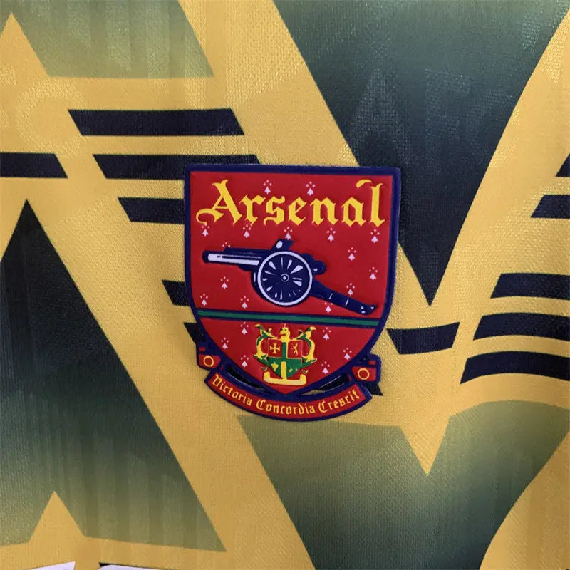 MAILLOT ARSENAL EXTÉRIEUR 1991/1993 VERSION MANCHES LONGUES - Maillot du Monde