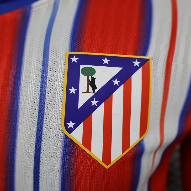 MAILLOT ATLETICO MADRID DOMICILE 2024/2025 VERSION MANCHES LONGUES - Maillot du Monde