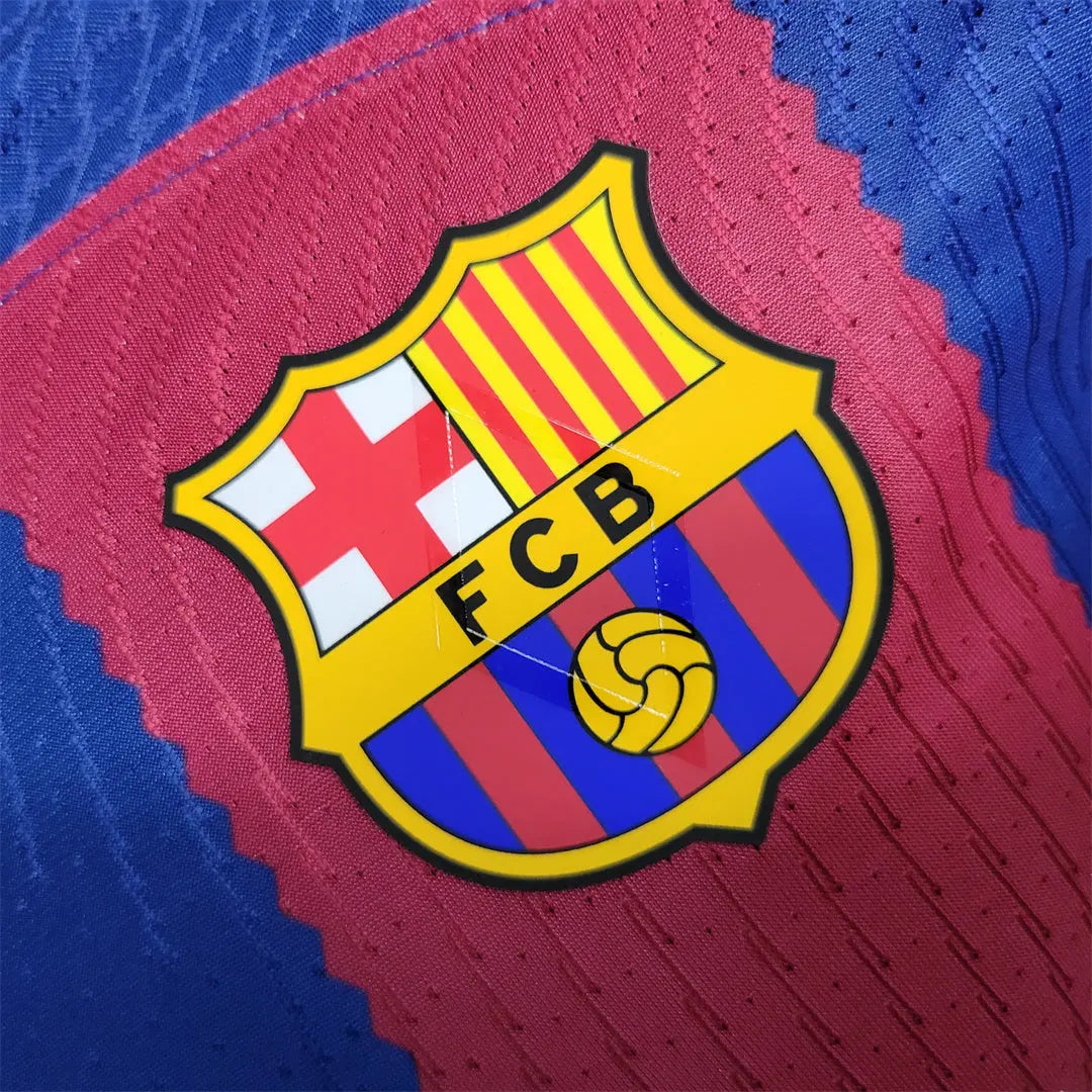 MAILLOT BARCELONE DOMICILE 2023/2024 VERSION MANCHES LONGUES - Maillot du Monde