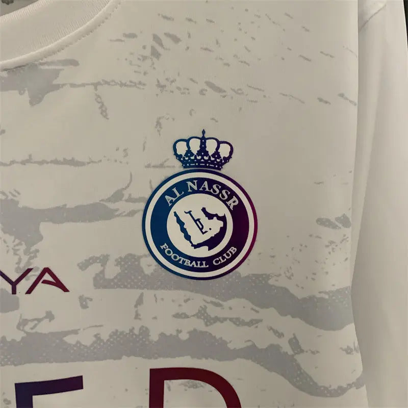 MAILLOT AL NASSR EXTÉRIEUR 2023/2024 VERSION MANCHES LONGUES - Maillot du Monde