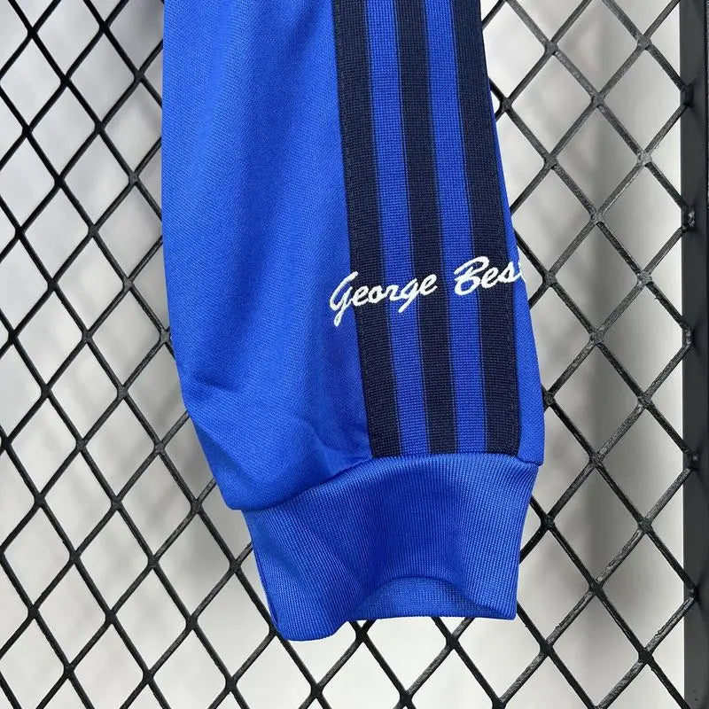MAILLOT RETRO MANCHESTER UNITED 2024/2025 VERSION MANCHES LONGUES - Maillot du Monde