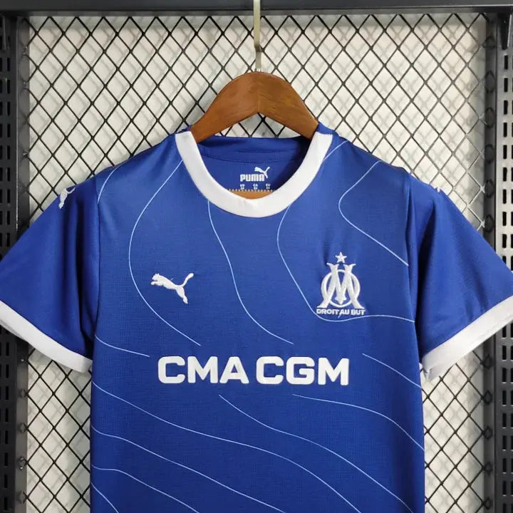 MAILLOT ENFANT MARSEILLE EXTERIEUR 2023/2024 - Maillot du Monde