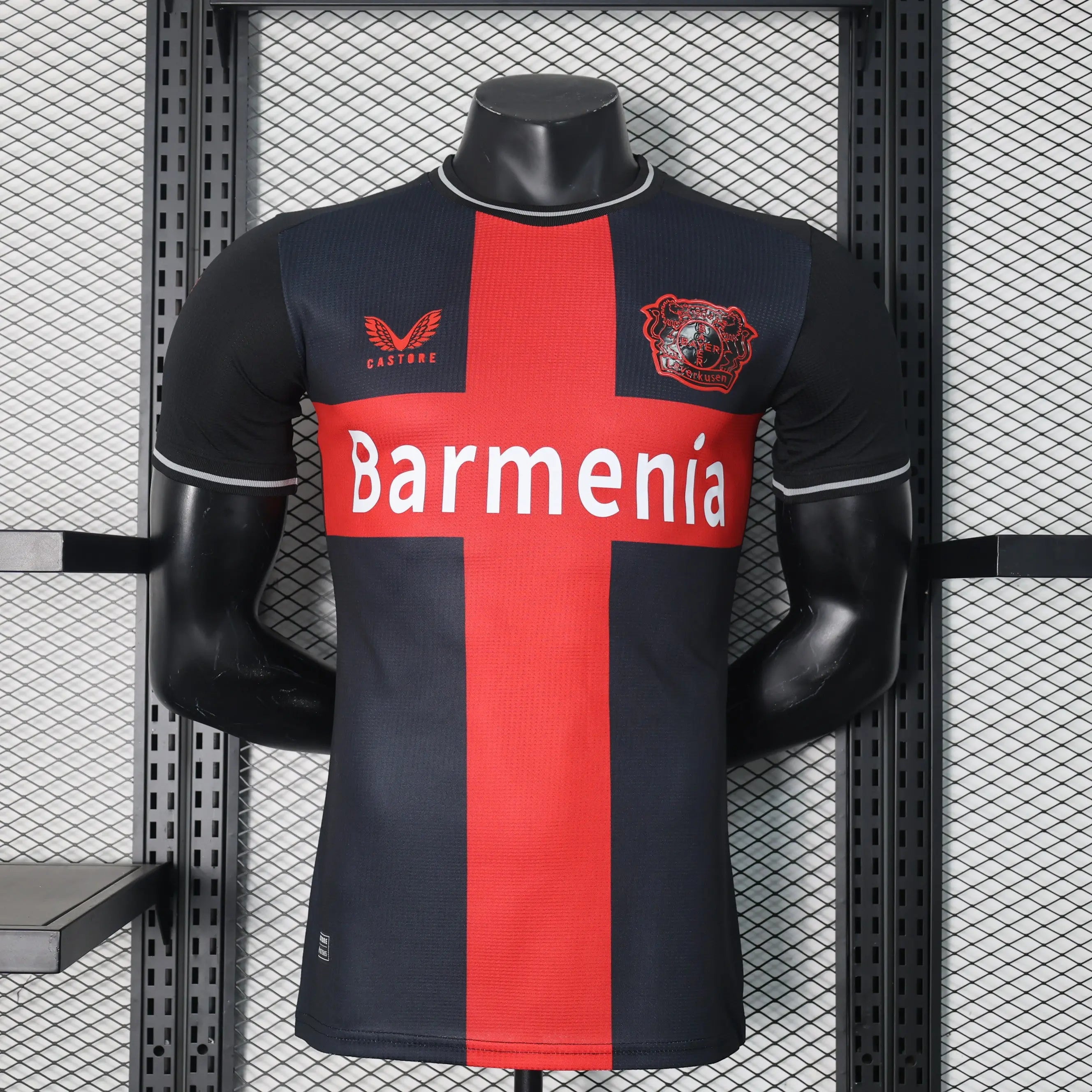 MAILLOT BAYER LEVERKUSEN DOMICILE 2023/2024 - Maillot du Monde