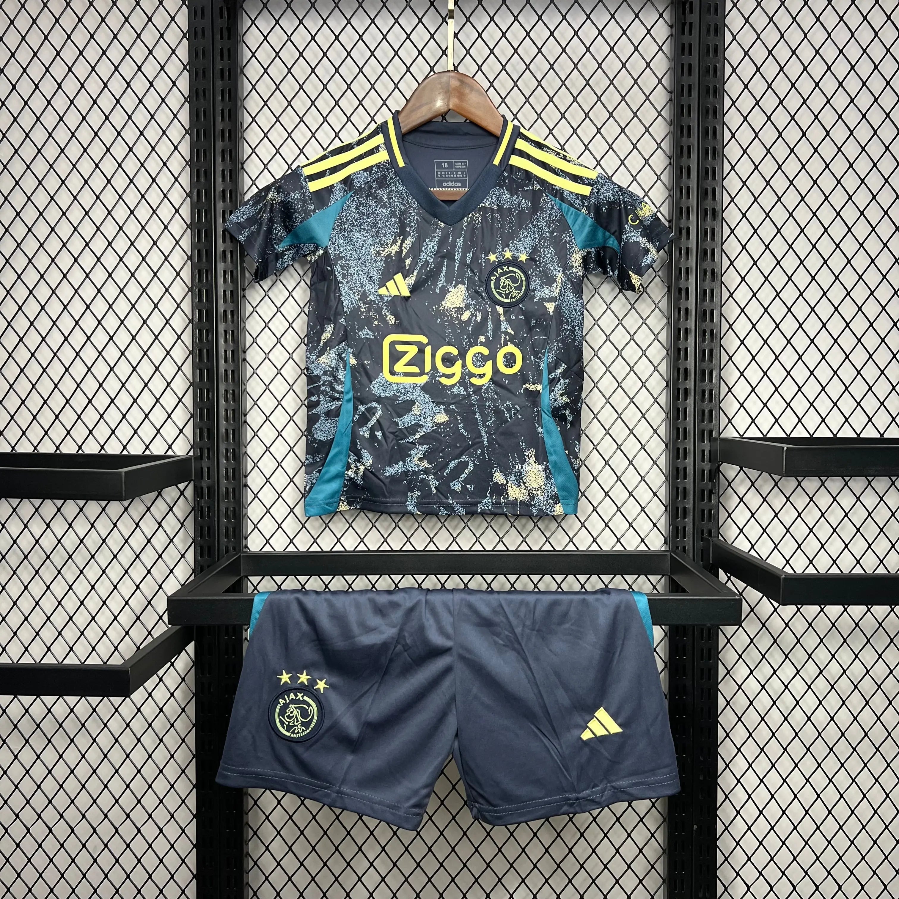 MAILLOT ENFANT AJAX EXTERIEUR 2024/2025 - Maillot du Monde