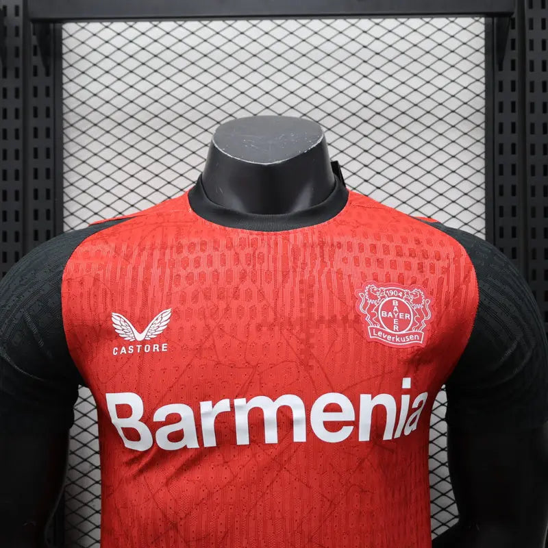 MAILLOT BAYER LEVERKUSEN DOMICILE 2024/2025 - Maillot du Monde