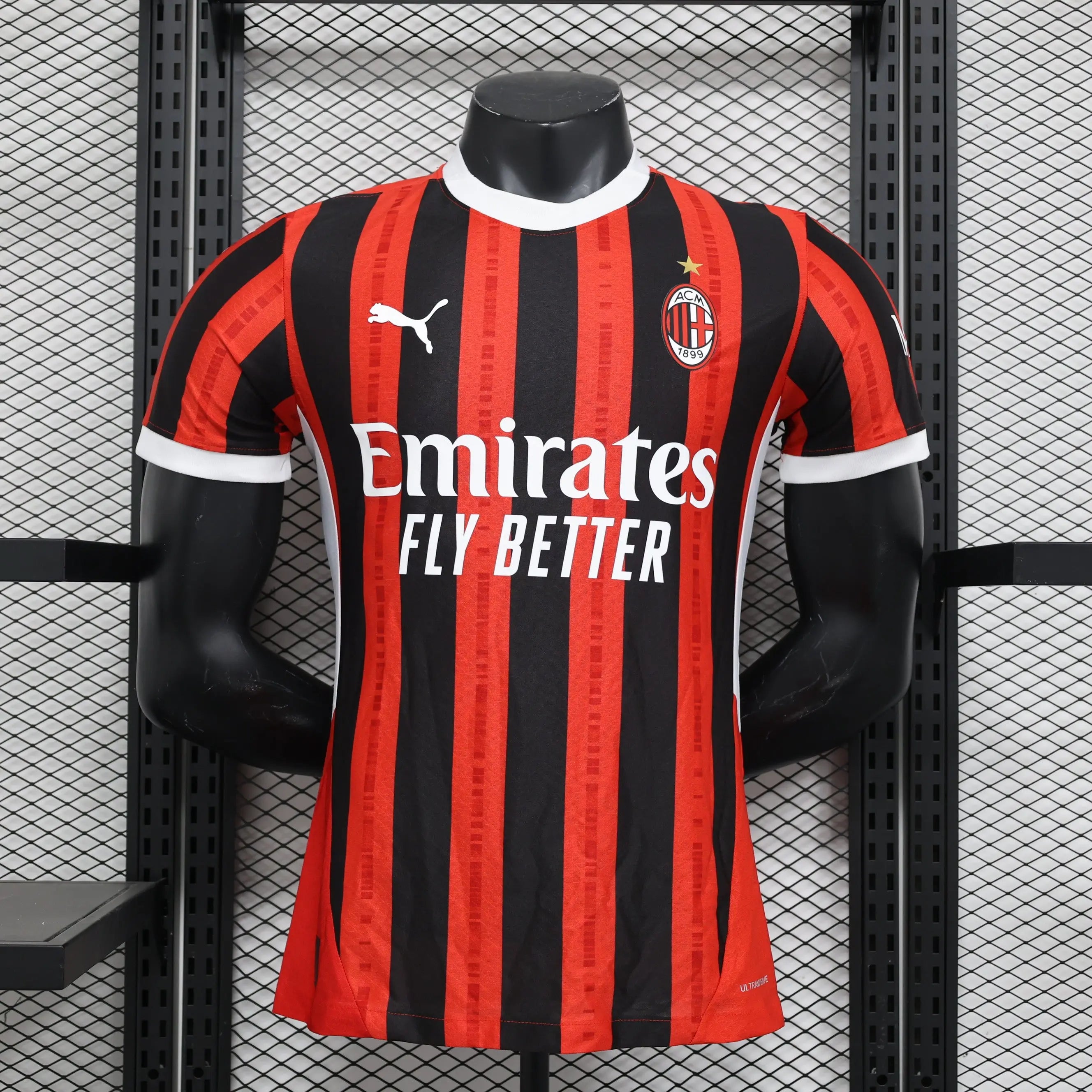 MAILLOT AC MILAN DOMICILE 2024/2025 - Maillot du Monde