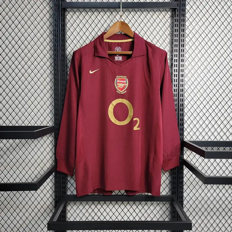 MAILLOT RETRO ARSENAL 2005/2006 - Maillot du Monde