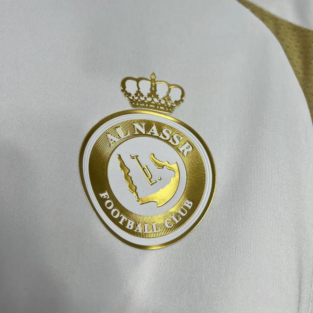 24/25 Maillot Third AL NASSR Blanc/Or - Maillot du Monde