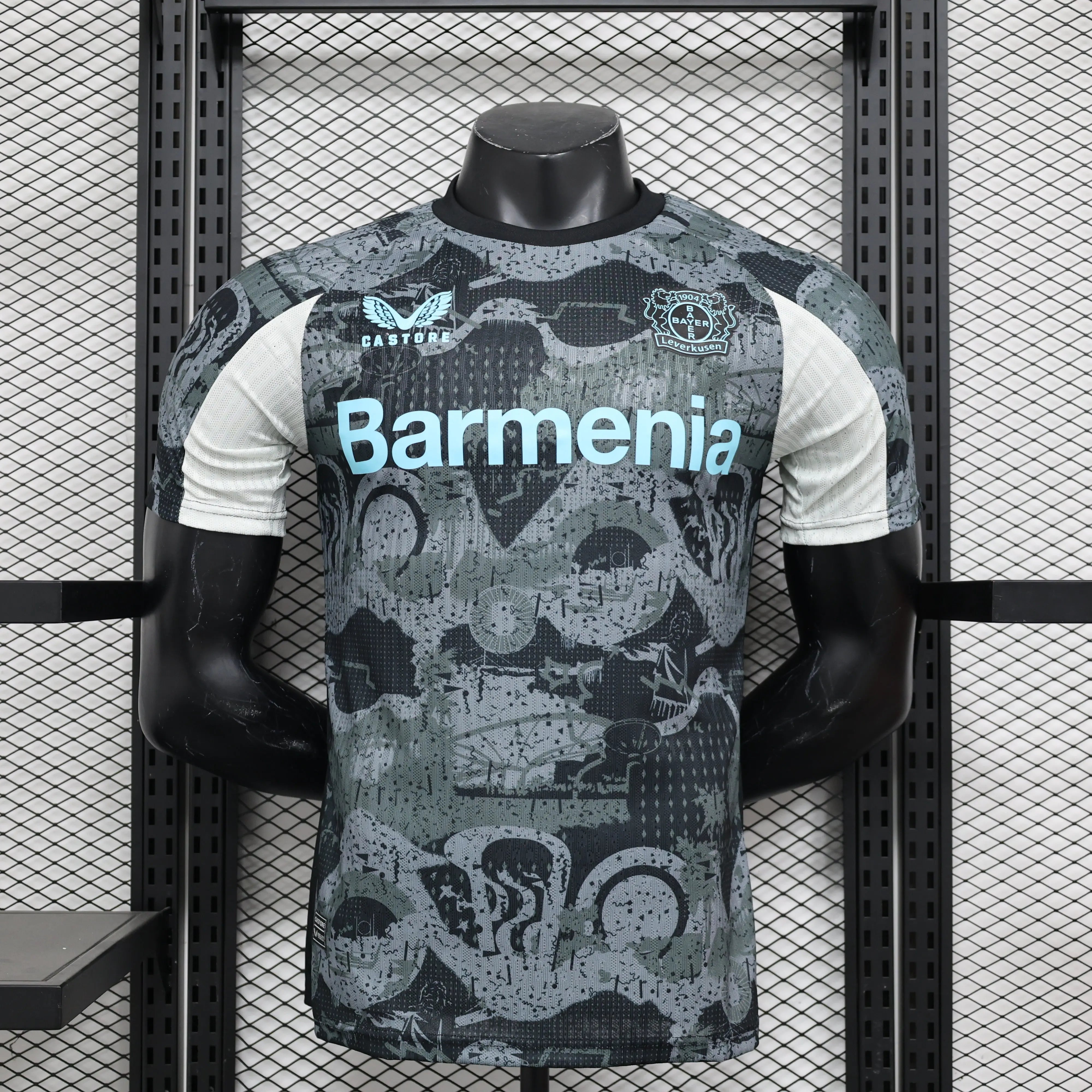 MAILLOT BAYER LEVERKUSEN THIRD 2024/2025 - Maillot du Monde