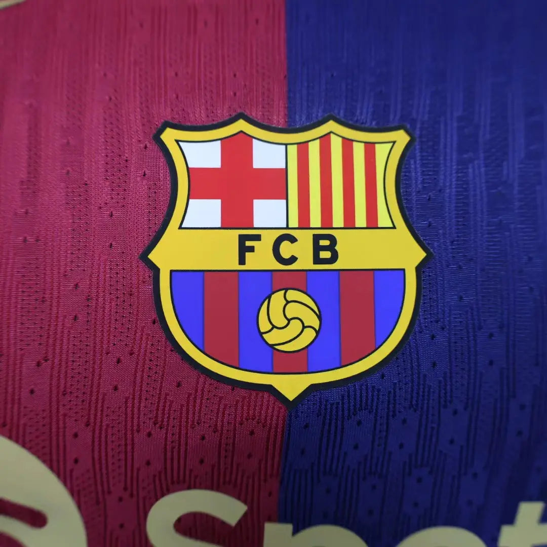 MAILLOT FC BARCELONE DOMICILE 2024/2025 - Maillot du Monde