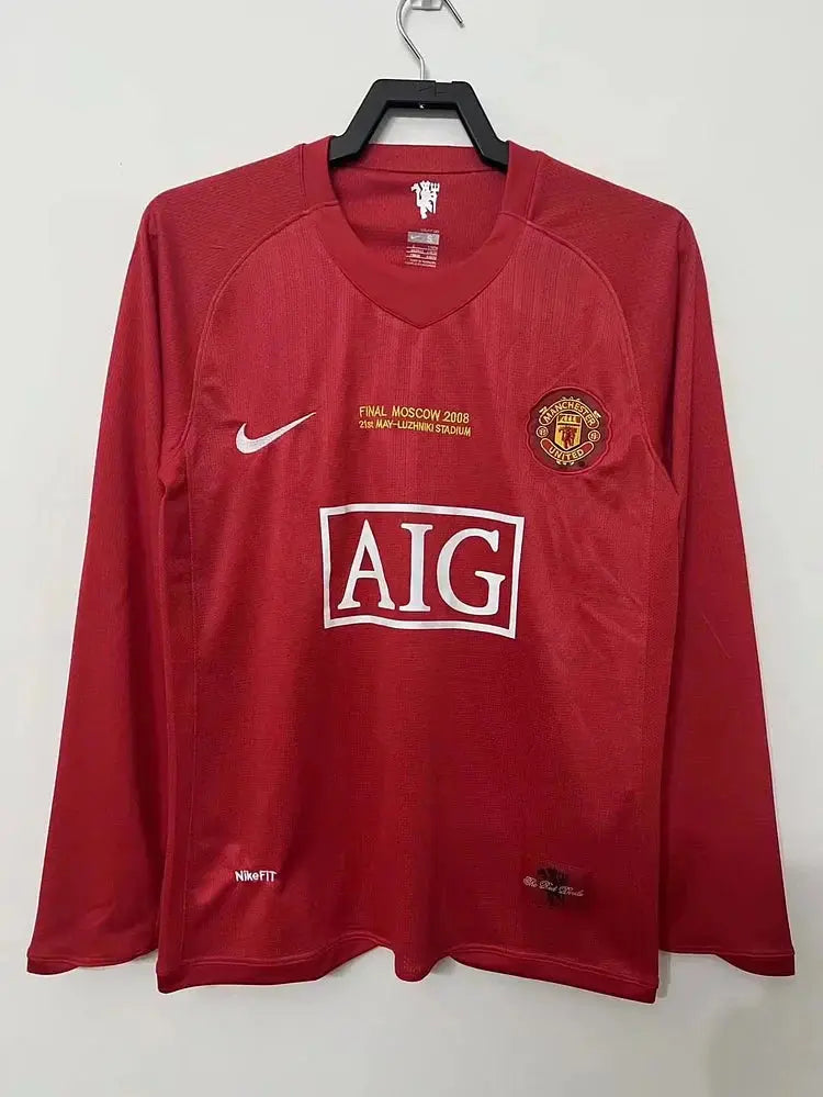 MAILLOT RETRO MANCHESTER UNITED MANCHES LONGUES 2006/2007 - Maillot du Monde