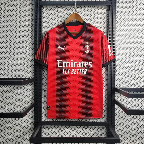 MAILLOT AC MILAN DOMICILE 2023/2024 - Maillot du Monde