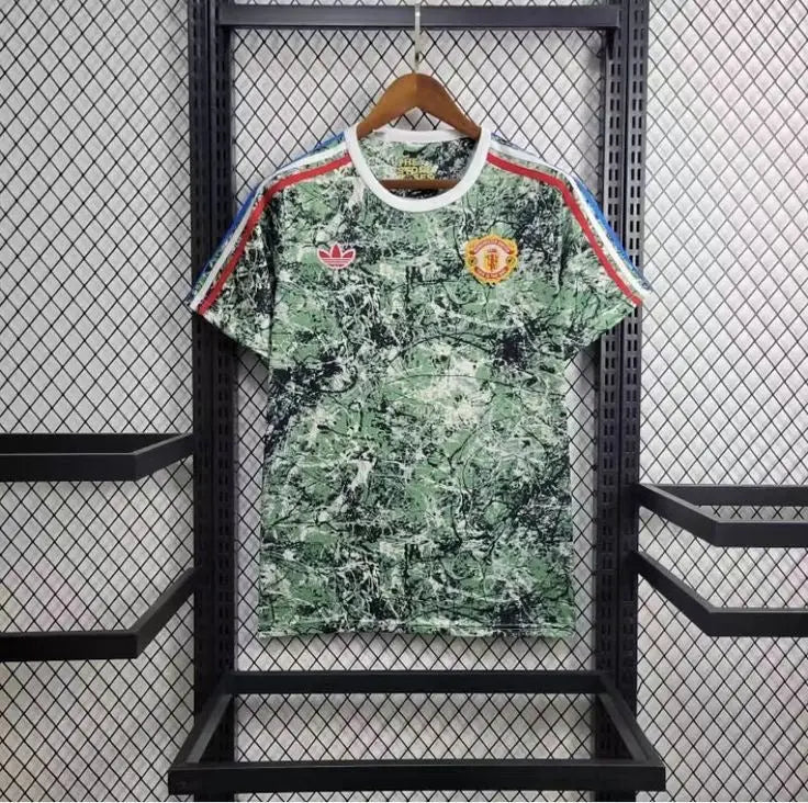 Maillot Manchester United Vert/noir 24/25 Maillot du Monde