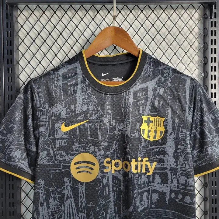 MAILLOT FC BARCELONE CONCEPT 2023/2024 - Maillot du Monde