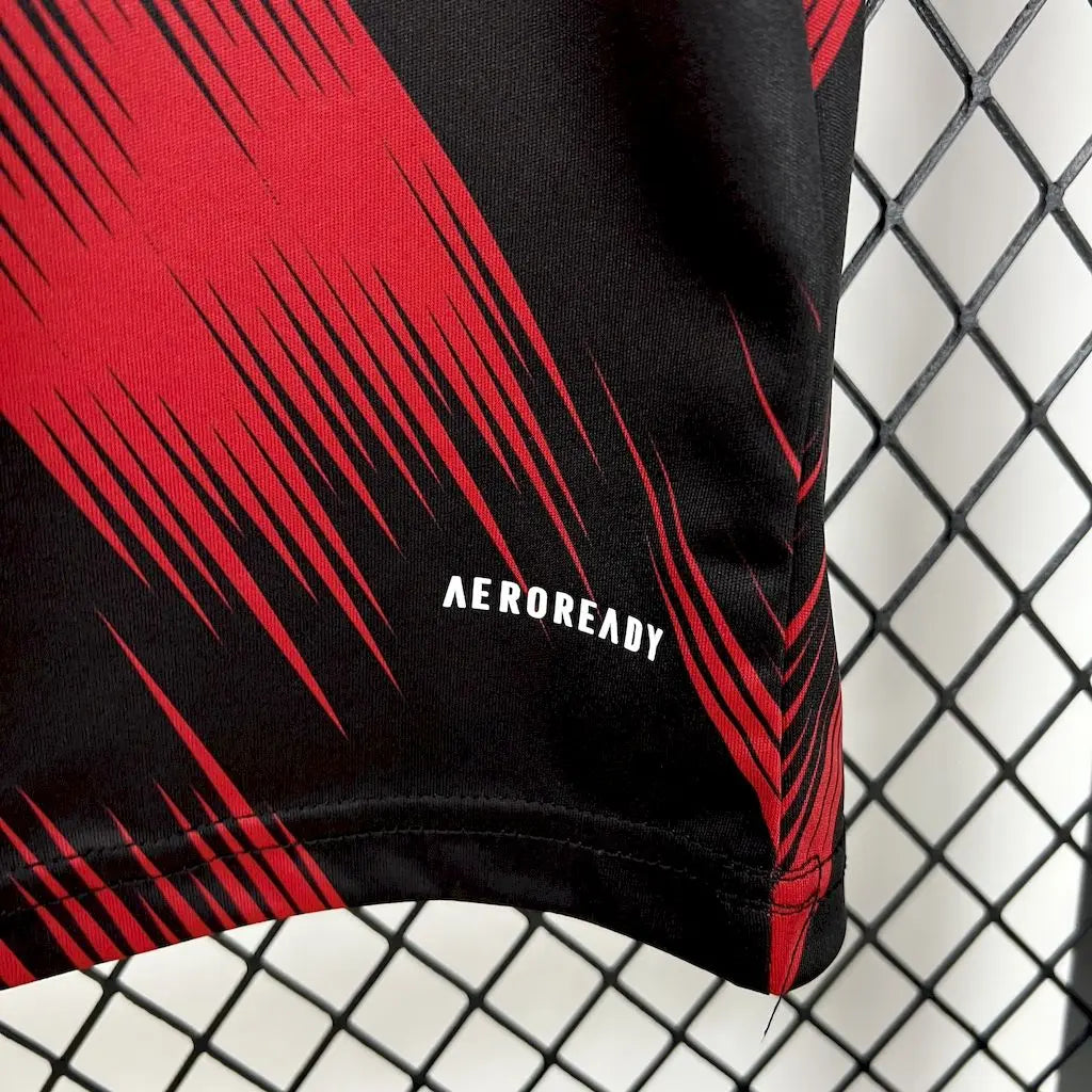 25/26 Maillot du FLAMENGO Rouge/Noir - Maillot du Monde