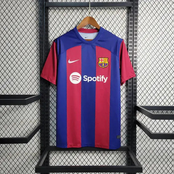 MAILLOT FC BARCELONE DOMICILE 2023/2024 - Maillot du Monde