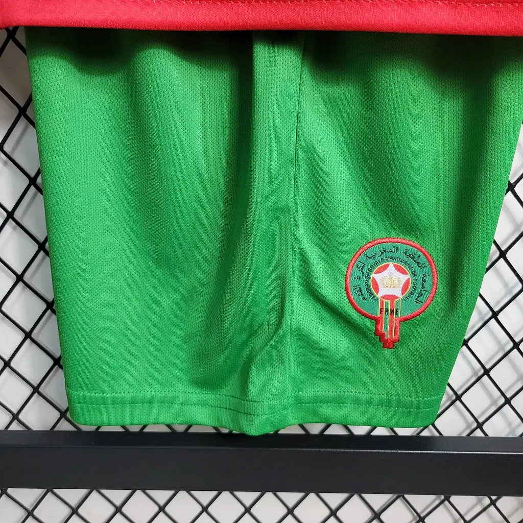 MAILLOT ENFANT MAROC DOMICILE 2022/2023 - Maillot du Monde